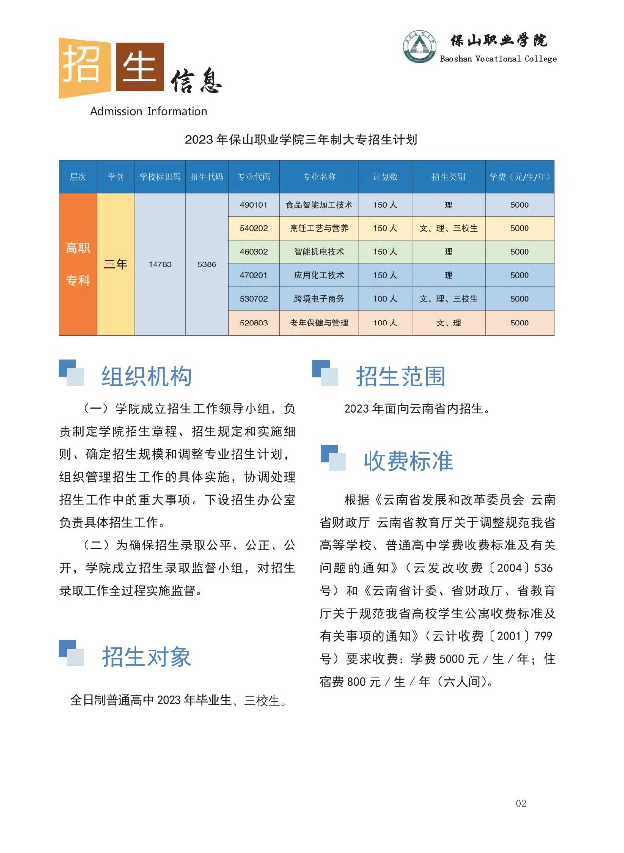招生計(jì)劃