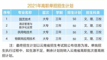 招生計(jì)劃