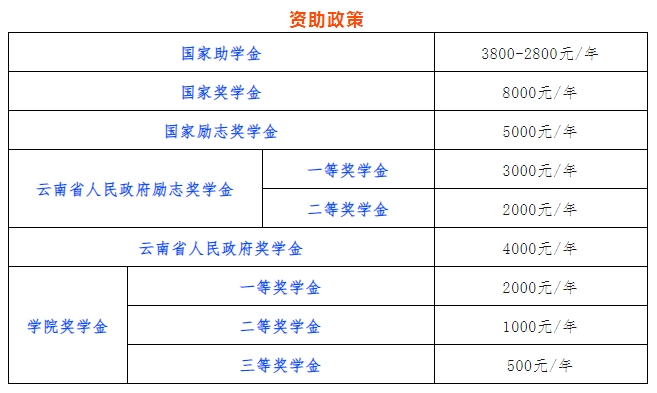 資助政策